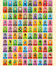 101-200 Animal Crossing scheda amiibo originale New Horizons NS Switch 3DS GameCard