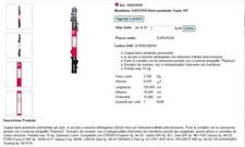 107 BARRE PORTATUTTO (CARRIED BARS) SUPRA CITROEN EVASION-FIAT ULYSSE-FORD FOCUS