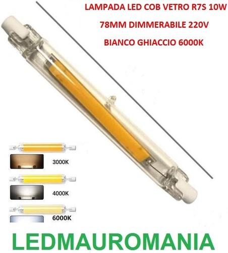 Lampada r7s led 360 78mm - led,