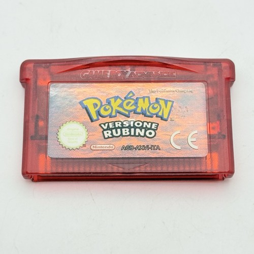 Pokémon rubino game boy - rubino,