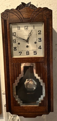 Antico orologio parete - antico, da