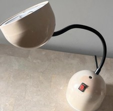 Lampada da tavolo Gammalux vintage italiana collo d'oca 1970