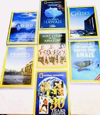National Geographic DVD Lot x7 All NEW Factory Sealed Nature History Photos GIFT