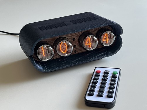 Nixie clock with real - clock,