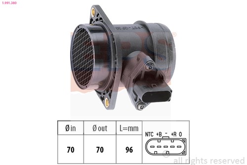 Misuratore massa aria eps - aria,