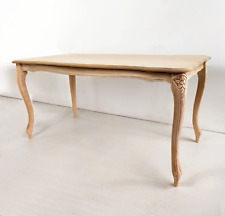 Tavolino rettangolare in legno grezzo da verniciare cm99x51 da salotto fai da te