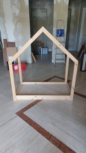 Lettino capanna montessori - lettino,