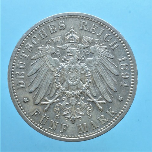 Germania prussia marchi 1894 - germania, 5
