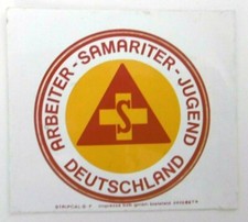 Adesivo Pubblicità Asb Lavoratori Samariter Federale Jugend Germania 80er