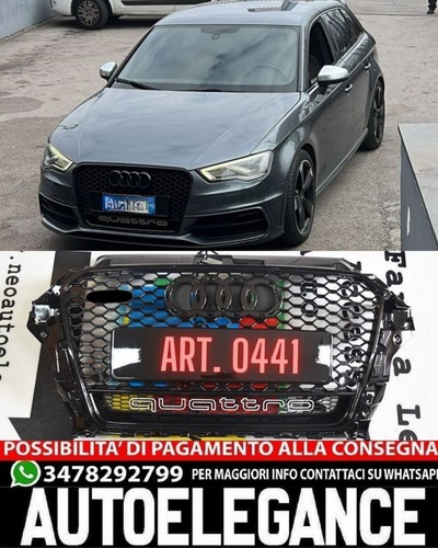 Griglia anteriore audi 8v - griglia, a3