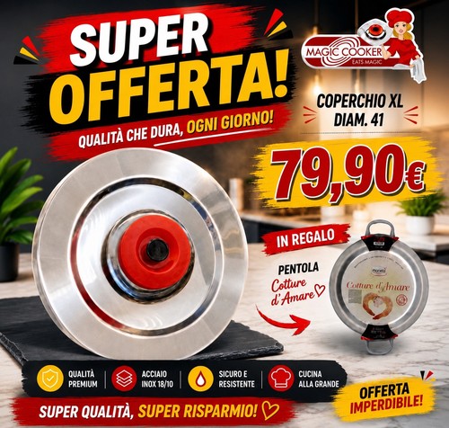 Offerta coperchio magic cooker - magic,