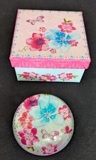 Fermacarte in vetro Rosanna