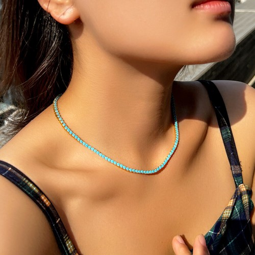 Collana girocollo tennis
