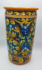 Portaombrelli in Ceramica di Caltagirone - Unico Pezzo Artigianale Mediterraneo