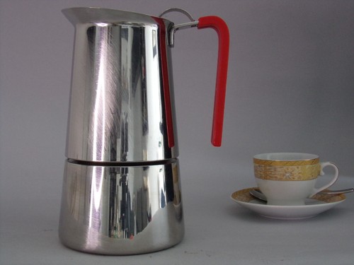 Moka vintage acciaio inox - moka,