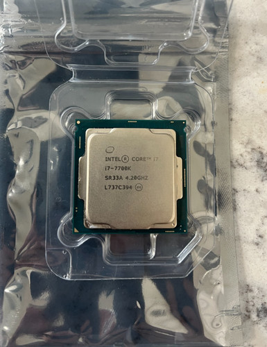 Processore intel core - core, i7-7700k