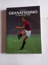LIBRO CALCIO TORO TORINO GRANATISSIMO I 35 GRANDI DEL TORO BARBERO GRAPHOT 1990