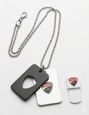 Ducati collana uomo doppia - ducati,