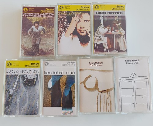 Lotto musicassette lucio - 7,