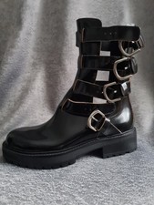 Stivaletti Zara neri in pelle