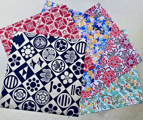Yuzen washi chiyogami - chiyogami, origami