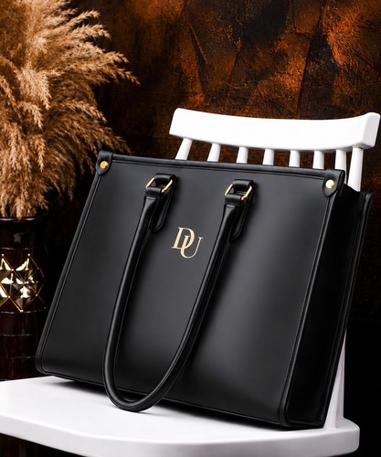 Borsa donna nera pelle - donna, pu