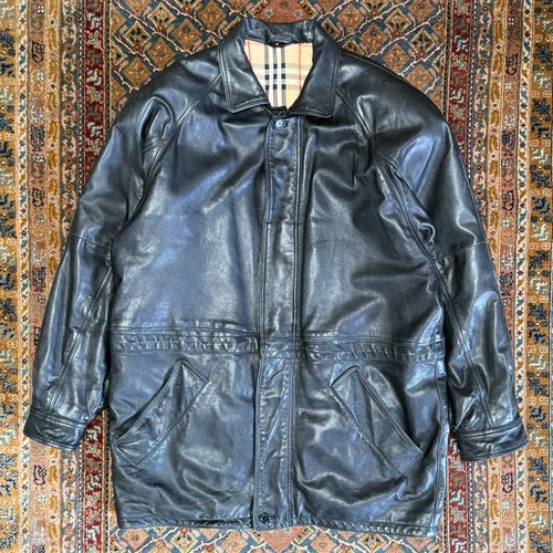 Trench cappotto pelle burberry - pelle,