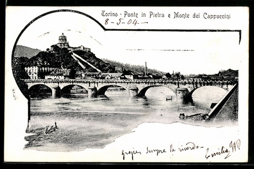 Torino ponte pietra - in,