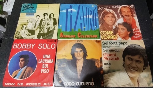Lotto vinili 45 giri - n.,