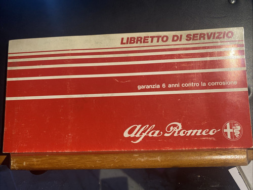 Libretto alfa romeo - [libretto],
