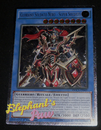 Yugioh glorioso soldato - glorioso,