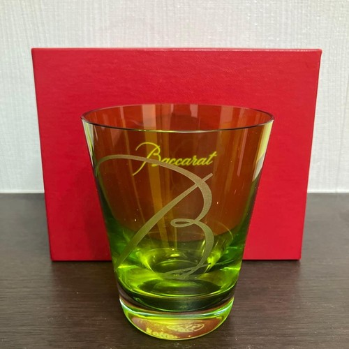 Bicchiere baccarat verde - bicchiere,