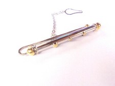 Fermacravatta in argento 925 