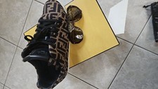 Fendi Tech Fabric Low-Top