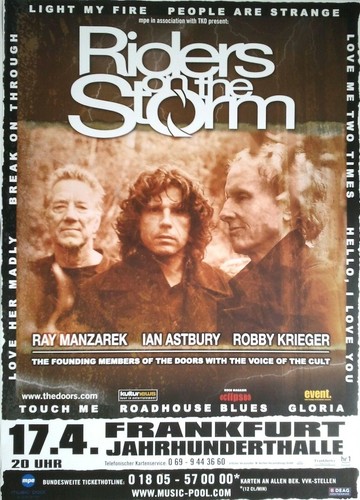 Riders the storm - -,