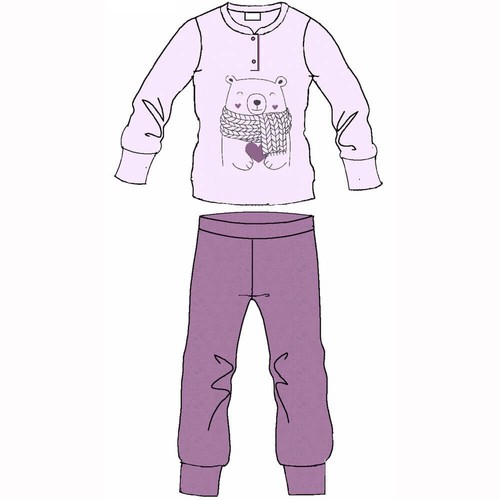 Martellina pigiama bimba punto - pigiama,