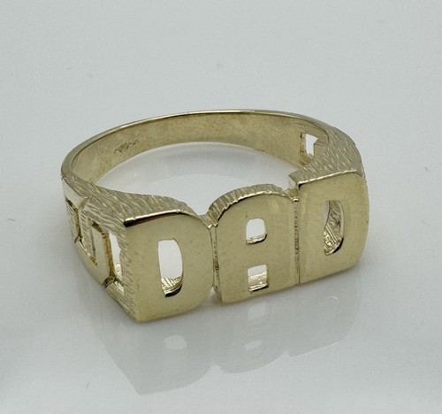 Anello papà vero oro - papà, in