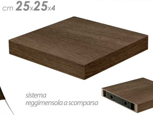 Mensola parete quadrata - mensola,