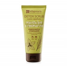Scrub Cuoio Capelluto Detox Menta Bio e Rosmarino La Saponaria 