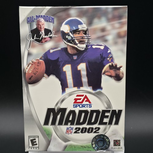 Madden nfl 2002 - madden, scatola