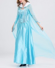 Frozen Vestito Costume Carnevale Elsa Donna Woman Elsa Costume 8899010 P