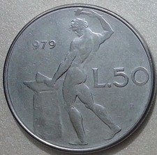 VARIETA' ERRORE DI CONIO  - 50