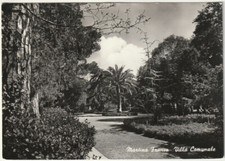 MARTINA FRANCA - TARANTO - VILLA COMUNALE - VIAGG. 1957 -77939-