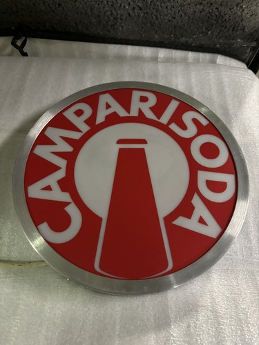 Insegna luminoso campari tonda - campari,