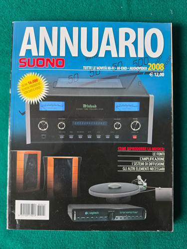 Annuario suono anno 2008 - anno,