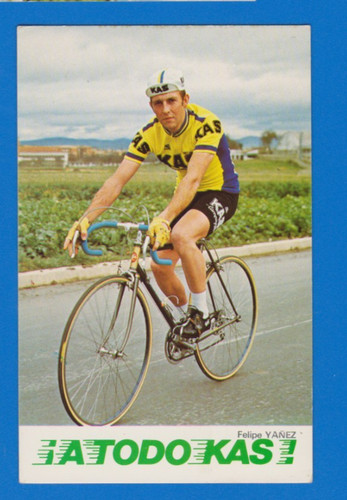 Cyclisme carte cycliste felipe - cyclisme,