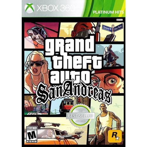 Grand theft auto san - theft, andreas