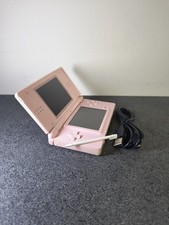 Console Nintendo DS lite Caricatore e Pennino Buone Condizioni Funzionante Rosa