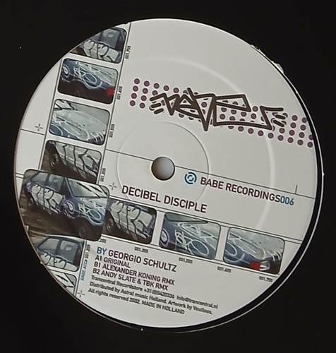 Vinyl record georgio schultz - record,