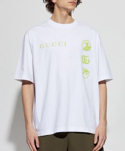 Shirt uomo gucci cotone - t-shirt,